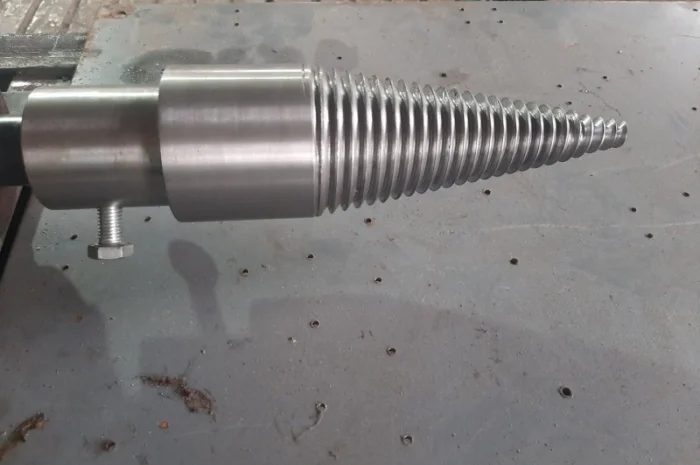 Конус морковка колун насадка винт дровокола- фото № 3