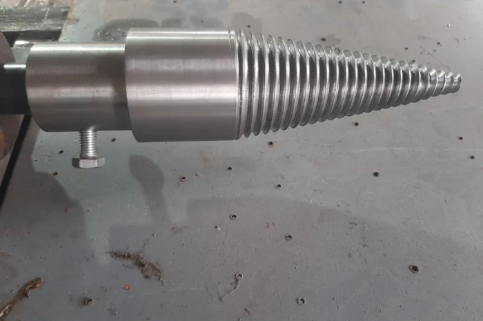 Конус морковка колун насадка винт дровокола- фото № 6