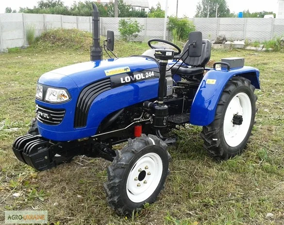 Мини-трактор Foton/Lovol TE-244 (Фотон ТЕ-244) с реверсом и широкой резиной купить- фото № 2