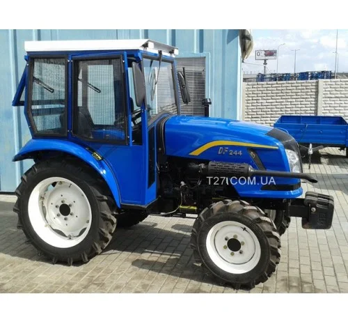 Мини-трактор Dongfeng-244C (Донгфенг-244C) с кабиной, сделанной в Украине- фото № 1