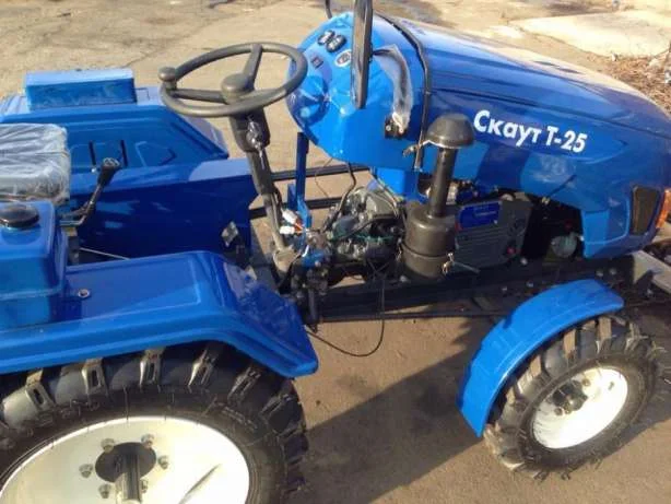 Трактор Скаут Т25.Мінітрактор, мототрактор, минитрактор Garden Scout T25- фото № 4