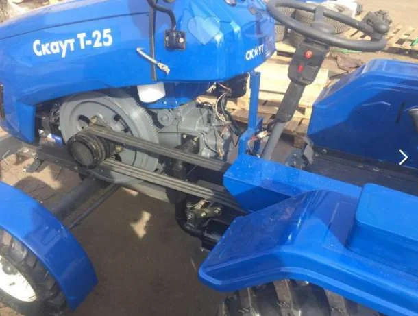 Трактор Скаут Т25.Мінітрактор, мототрактор, минитрактор Garden Scout T25- фото № 5