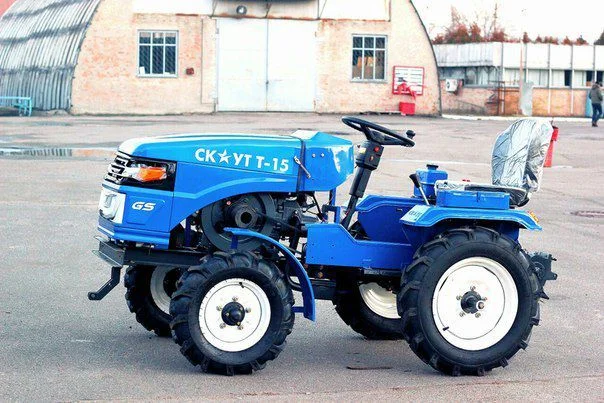 Мінітрактор Garden Scout Т-15.Гарден Скаут.Мототрактор, минитрактор- фото № 2
