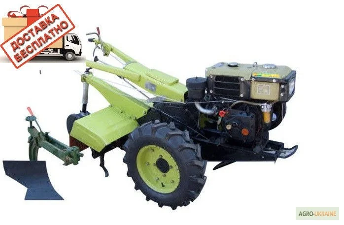 Дизельный Мотоблок Кентавр МБ 1080Д 8 л.с. ВОДА (фреза + плуг). 2023 г. БЕЗ ПРЕДОПЛАТ- фото № 2