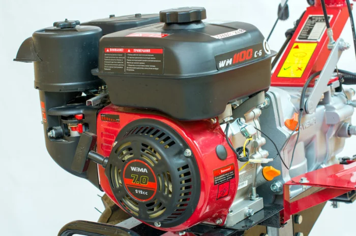 Мотоблок WEIMA WM1100 С-6. 4+2 скорости, бензин 7, 0 л.с- фото № 14