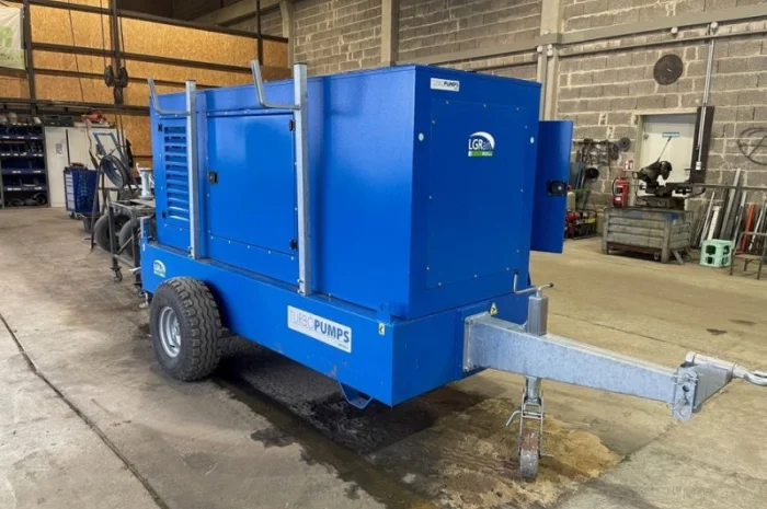 Дизельна насосна станція мотопомпа з звукопоглинаючим кожухом Idrofoglia- фото № 2