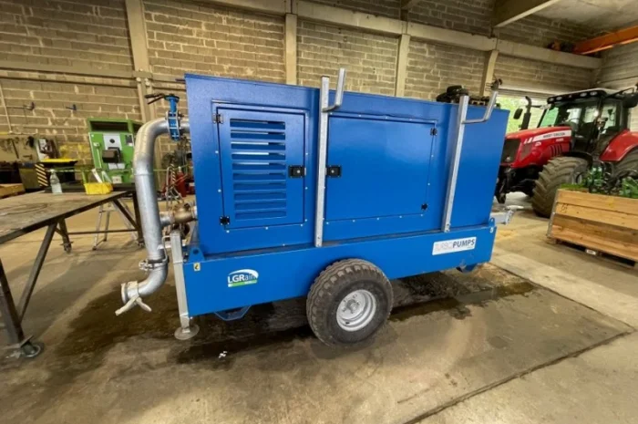 Дизельна насосна станція мотопомпа з звукопоглинаючим кожухом Idrofoglia- фото № 4