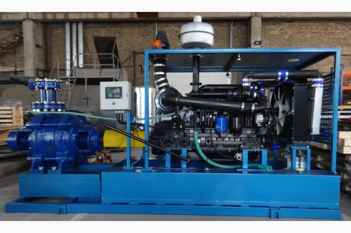 Дизельна насосна станція (мотопомпа) 255 кВт до 1300 м3/год- фото № 3