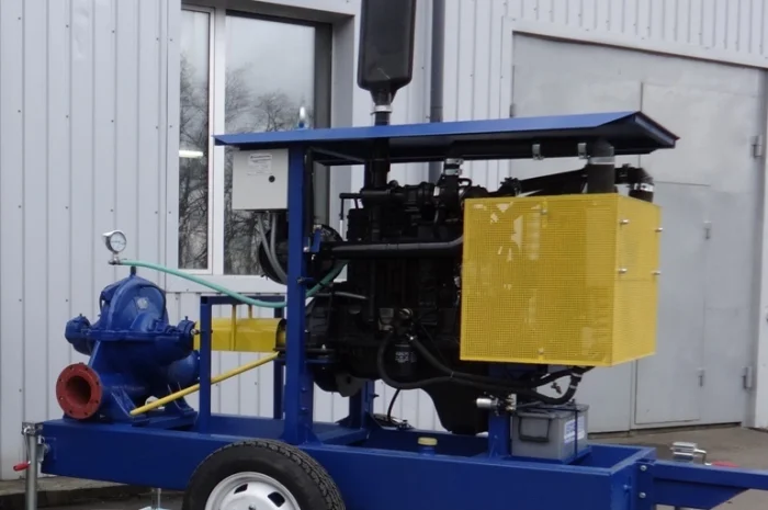 Дизельна насосна станція (мотопомпа) СНВ(д) 118 кВт до 450 м3/год- фото № 2
