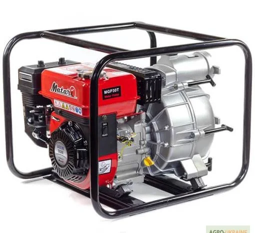 Мотопомпа бензиновая для грязной воды Matari MGP30Т- фото № 1