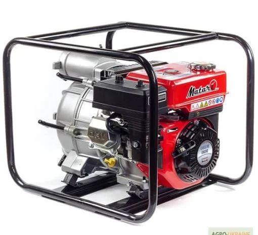 Мотопомпа бензиновая для грязной воды Matari MGP30Т- фото № 6