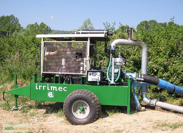 Мотопомпа Irrimec большой производительности для орошения полей- фото № 1