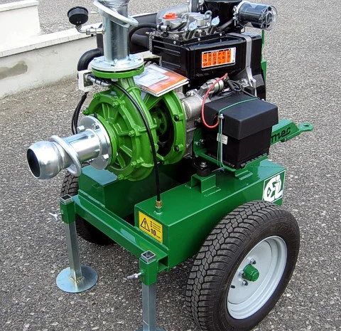 Дизельная насосная станция Мотопомпа Irrimec мини- фото № 1