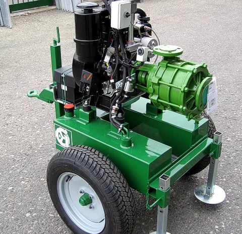 Дизельная насосная станция Мотопомпа Irrimec мини- фото № 2