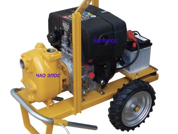 Мотопомпа Victor Pumps S 80 для откачки загрязнений- фото № 1