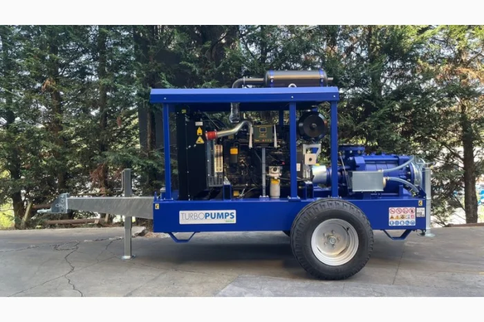 Дизельна насосна станція мотопомпа високого тиску Idrofoglia- фото № 1