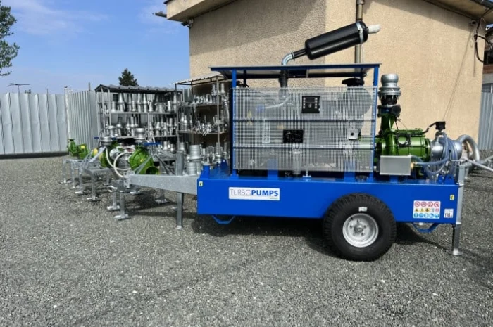 Мотопомпа дизельная насосная станция TurboPumps для зрошення- фото № 1