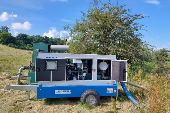 Мотопомпа дизельна насосна TurboPumps в кожухе- фото № 1