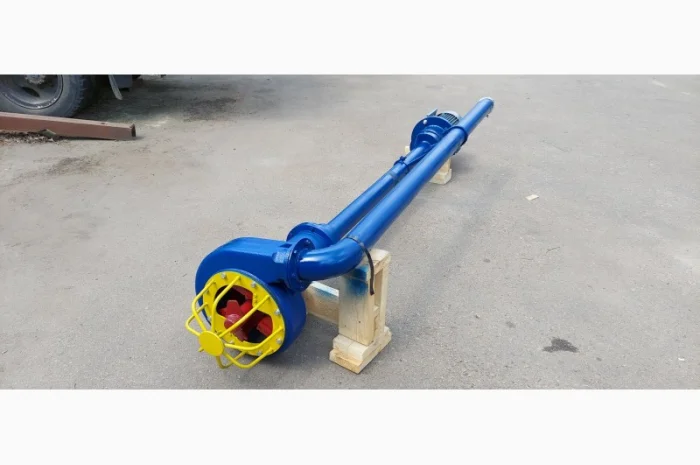 Насос 100м3 для навозу НПФ 1/10_7, 5 кВт (для ями 2 метри)- фото № 1