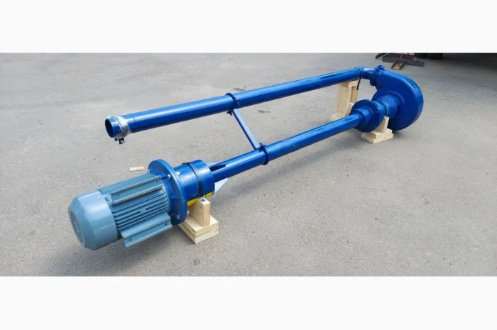 Насос 100м3 для навозу НПФ 1/10_7, 5 кВт (для ями 2 метри)- фото № 3