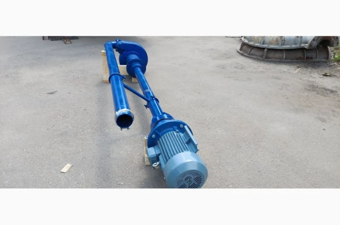 Насос 100м3 для навозу НПФ 1/10_7, 5 кВт (для ями 2 метри)- фото № 4