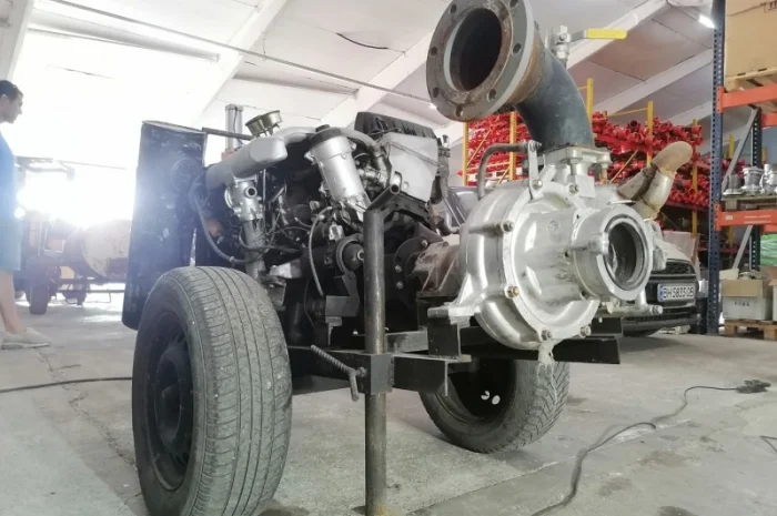 Насосна станція з двигуном Mercedes turbo, об'ємом 3 л для поливу- фото № 2