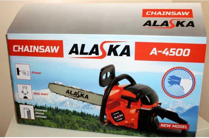 Продажа, Обмен Бензопила Alaska 4, 5 кВт. Польша- фото № 2