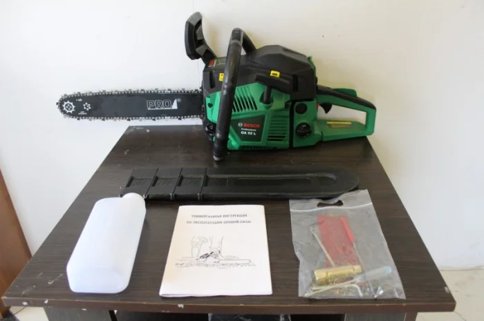 Новая Бензопила BOSCH Professional GA 52 L Германия 5, 2 кВт Бош. Заходи- фото № 4