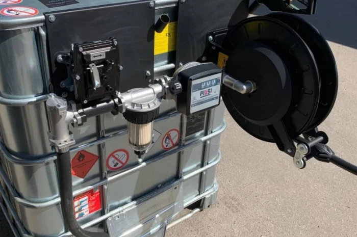 Катушка 1″дюйм 25мм (на 15м) для дизпалива для намотки шланга Hosereel XL F0075018B- фото № 4