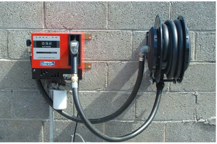 Катушка 1″дюйм 25мм (на 15м) для дизпалива для намотки шланга Hosereel XL F0075018B- фото № 6