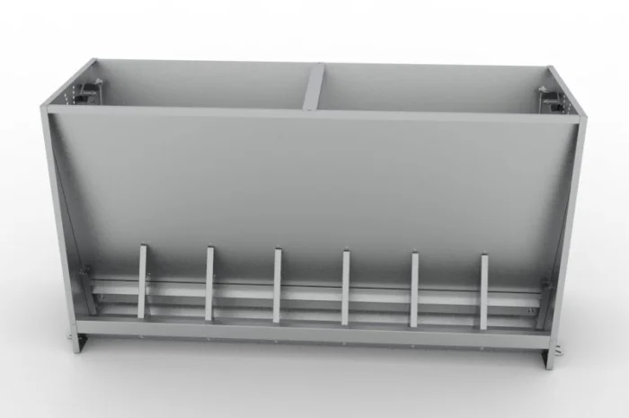 Бункерні годівниці для дорощування свиней, Бункерні кормушки, кормушки, годівниці- фото № 2