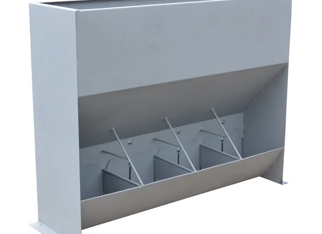 Кормушка для свиней бункерная (4 секции) до 30 голов- фото № 1