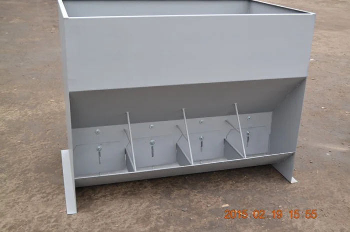 Кормушка для свиней бункерная (4 секции) до 30 голов- фото № 3