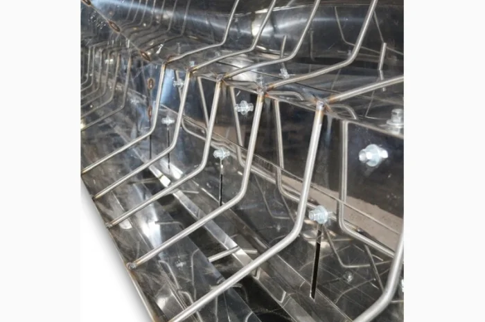 Кормушка для поросят на доращивание (нержавейка) на 8 секций- фото № 3