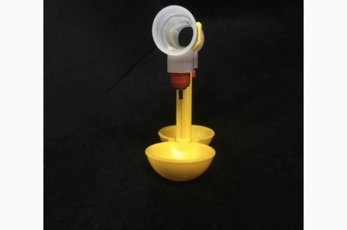 Подвійна ніппельна поїлка для перепілок, бройлерів- фото № 4