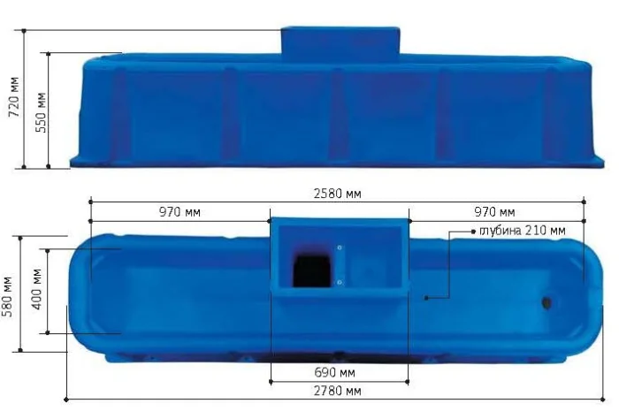 Групова поїлка з підігрівом 230л- фото № 3