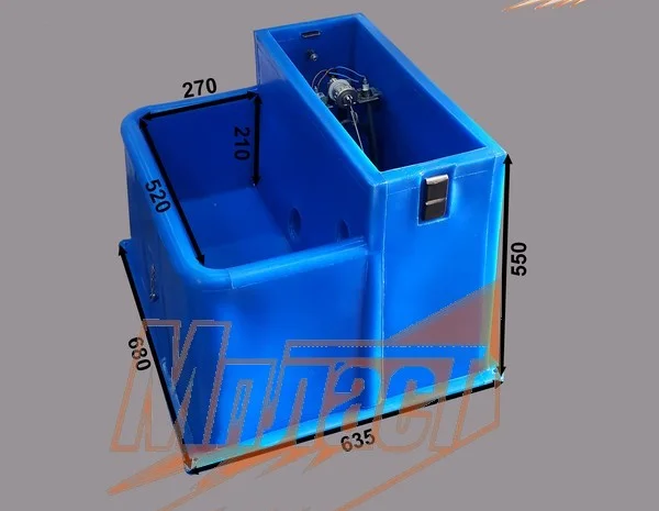 Поїлка для телят з підігрівом 30л- фото № 3