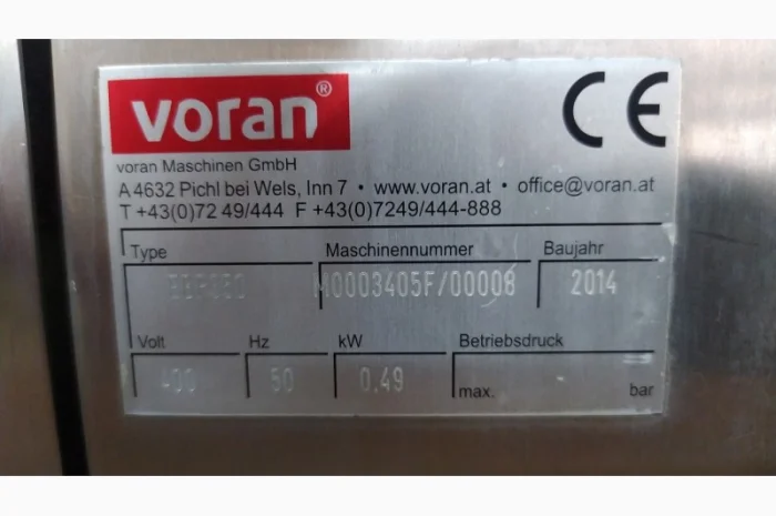 Стрічковий прес для соку VORAN EBP350- фото № 1