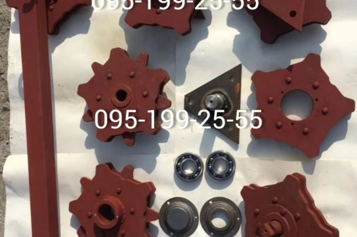 Запчастини ТСН-160А, поворотний пристрій КНФ.01.010, КНФ.01.020, Зірка приводна ТСН-160А- фото № 1