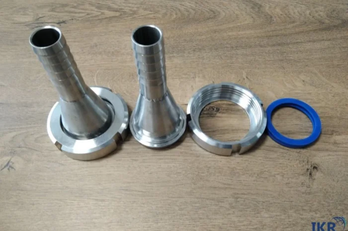 Штуцер, переходник под молочный шланг/ патрубок під шланг DN 32, 38, 40, 50- фото № 1