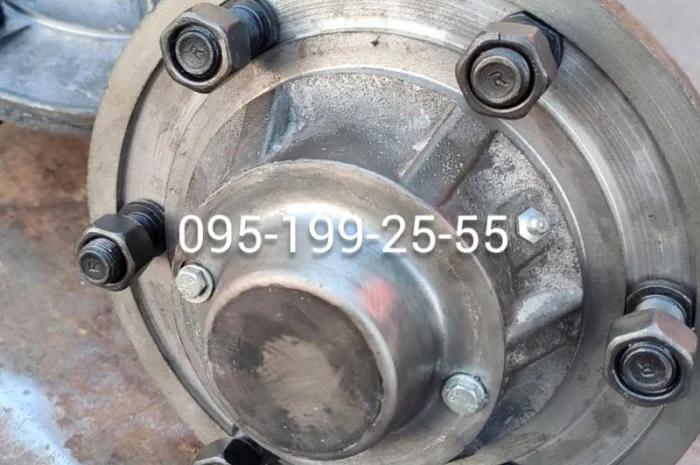 Піввісь сівалки; маточина 6×205мм (під диск R-15.3); маточина сівалки- фото № 2