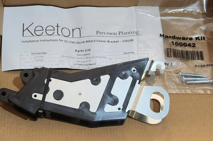 Кріплення хвостовика притискача 150109 precision planting keeton на сівалки john deere- фото № 1