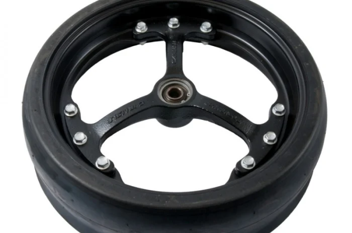 Опорне колесо, шпицев 400*114 (AA98187, AA98189, AG2080R) до зернових сівалок KINZE, JD- фото № 1