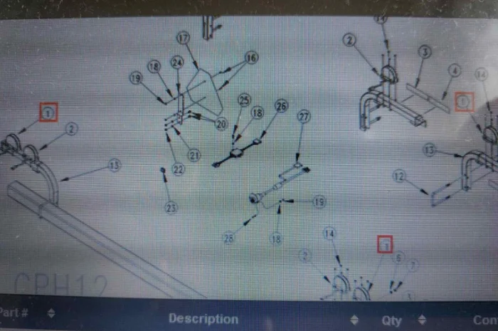 Фонарь 833-697C great plains сеялки культиватор- фото № 3