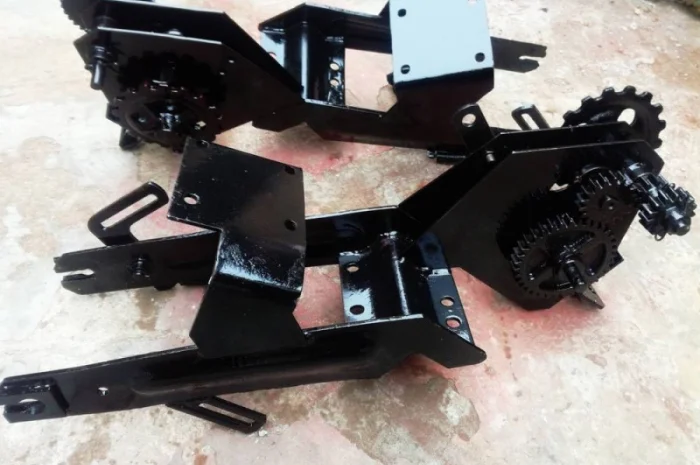 Кронштейн крепления опорного колеса и мех-ов передач сеялки СУПН ССГ 00.1660 -01 в сборе с- фото № 1