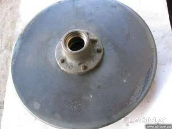 Диск сошника со ступицой (сталь 3 ) зерновая сеялка- фото № 1