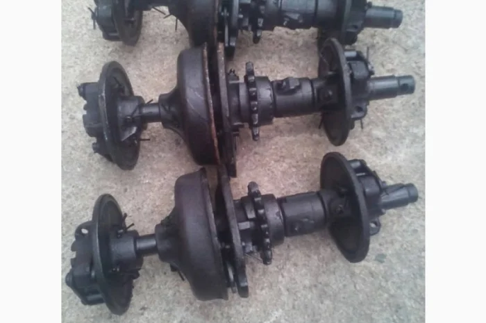 Вал с дисками СЗГ 00.1270-16Т цепь шаг 15.875- фото № 1