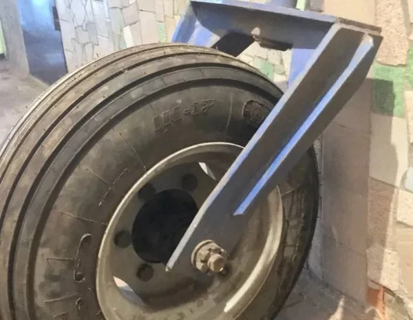 Передня опора з широким колесом для стерньових сівалок СЗС-2, 1; СТС-2- фото № 1