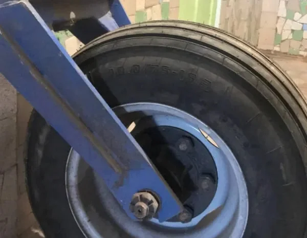 Передня опора з широким колесом для стерньових сівалок СЗС-2, 1; СТС-2- фото № 4