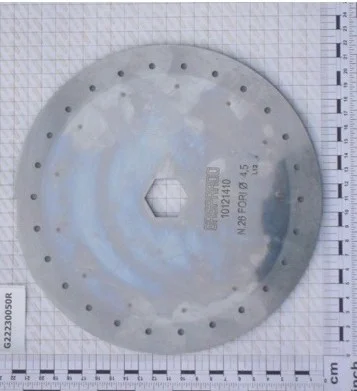 G22230050 Висівний диск 26х4, 5 Гаспардо- фото № 1